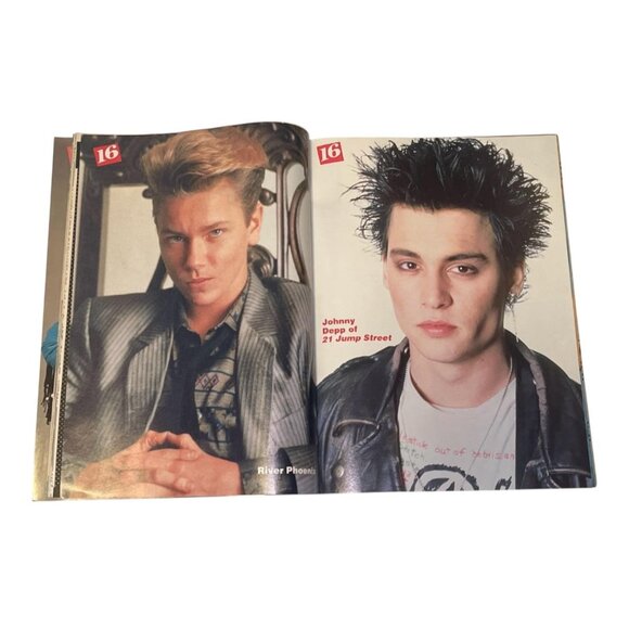 16 Magazine September 1987 Menudo Bon Jovi Duran Duran Corey Hart River Phoenix - Picture 3 of 7